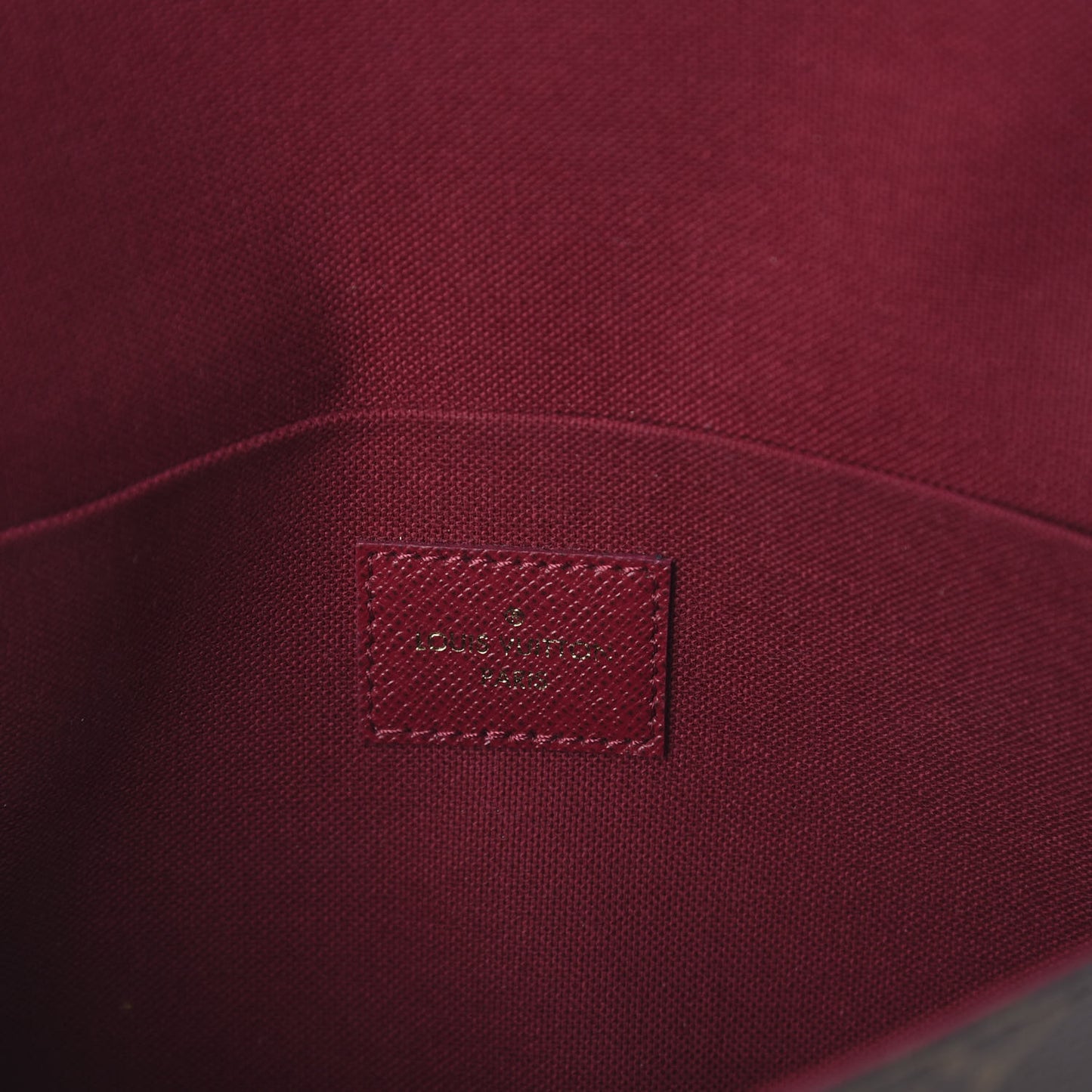Monogram Pochette Felicie Chain Wallet Fuchsia