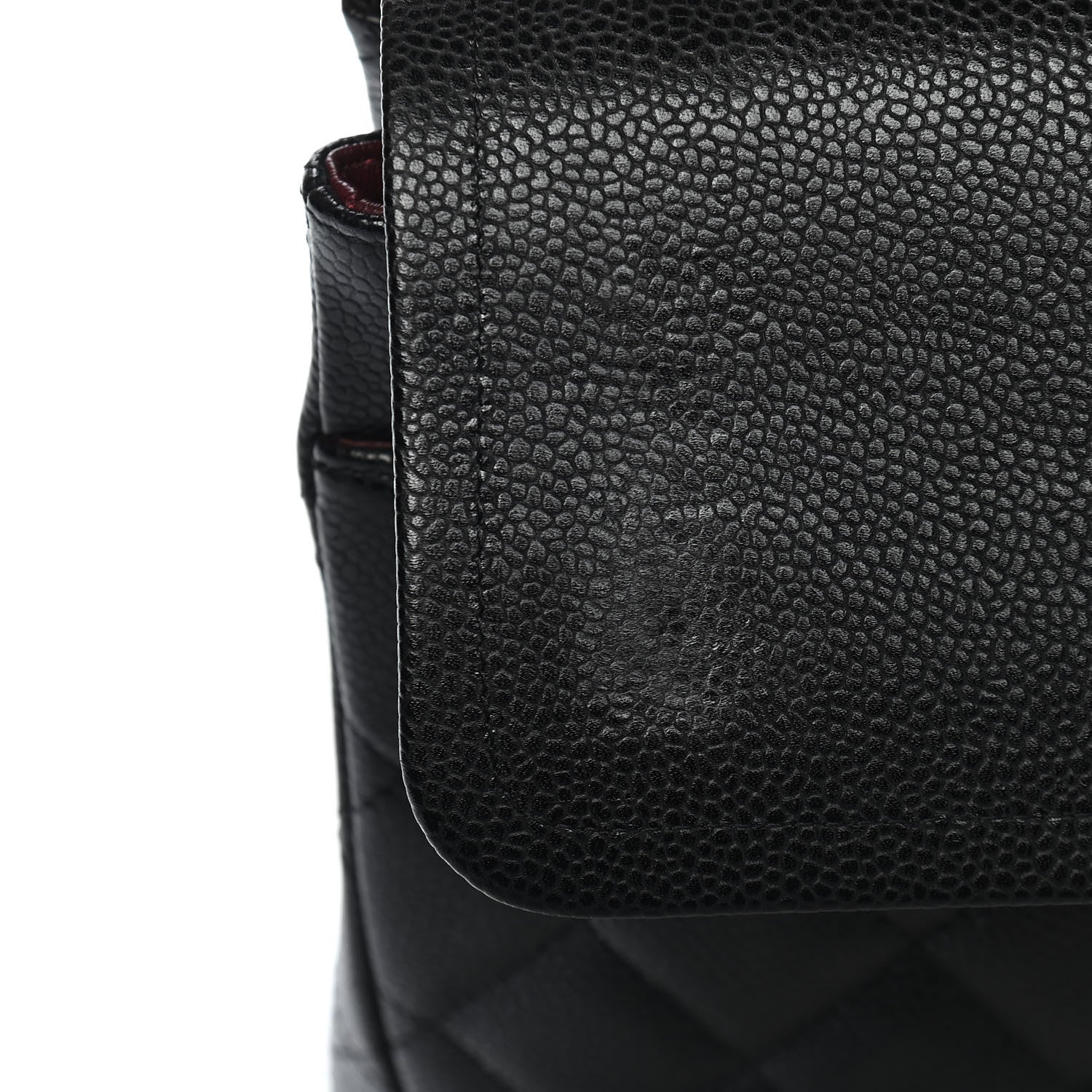 Chanel Caviar Quilted Maxi Double Flap Black 11 of 12