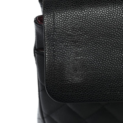 Chanel Caviar Quilted Maxi Double Flap Black 11 of 12