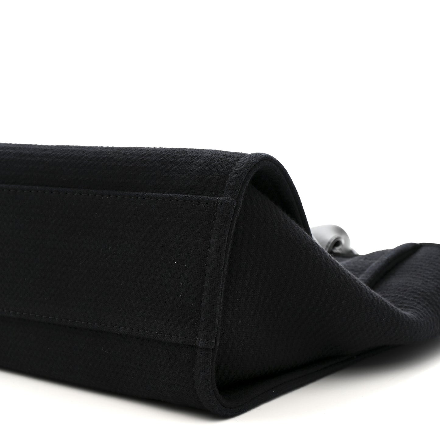 Mixed Fibers Small Deauville Tote Black