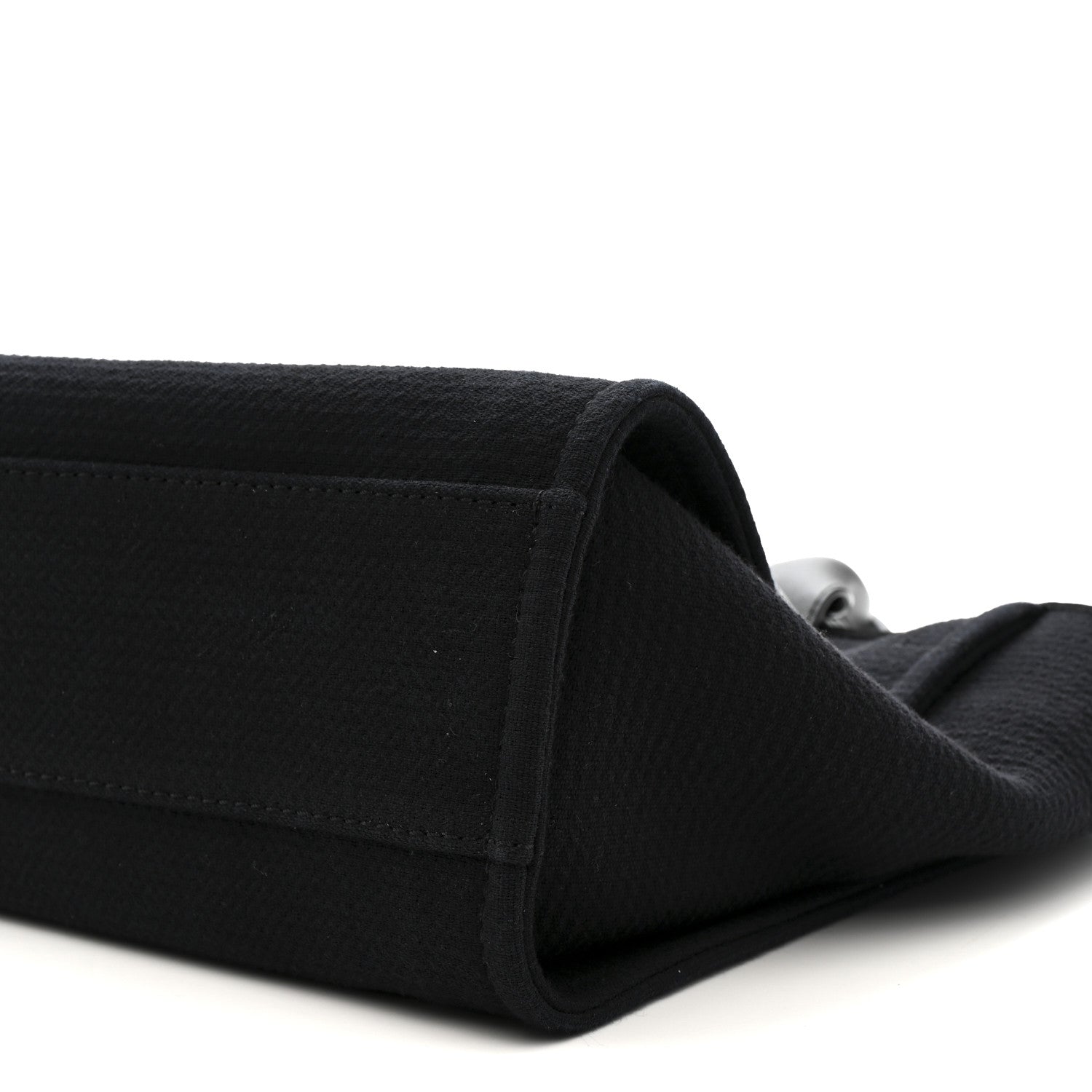 Chanel Mixed Fibers Small Deauville Tote Black 11 of 13