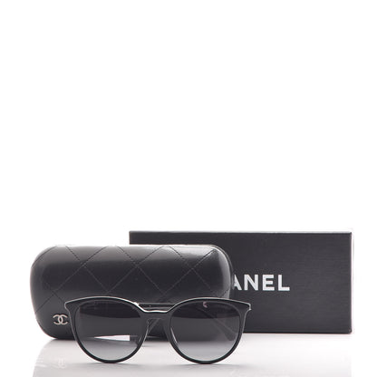 Chanel Acetate Butterfly Pearl Sunglasses 5394 Black 7 of 7