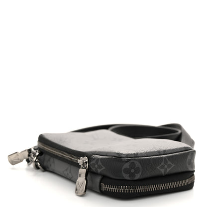 Louis Vuitton Monogram Eclipse Reverse Double Phone Pouch 4 of 12