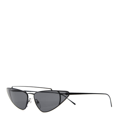 Prada Cat Eye Sunglasses SPR 64U Black 1 of 7