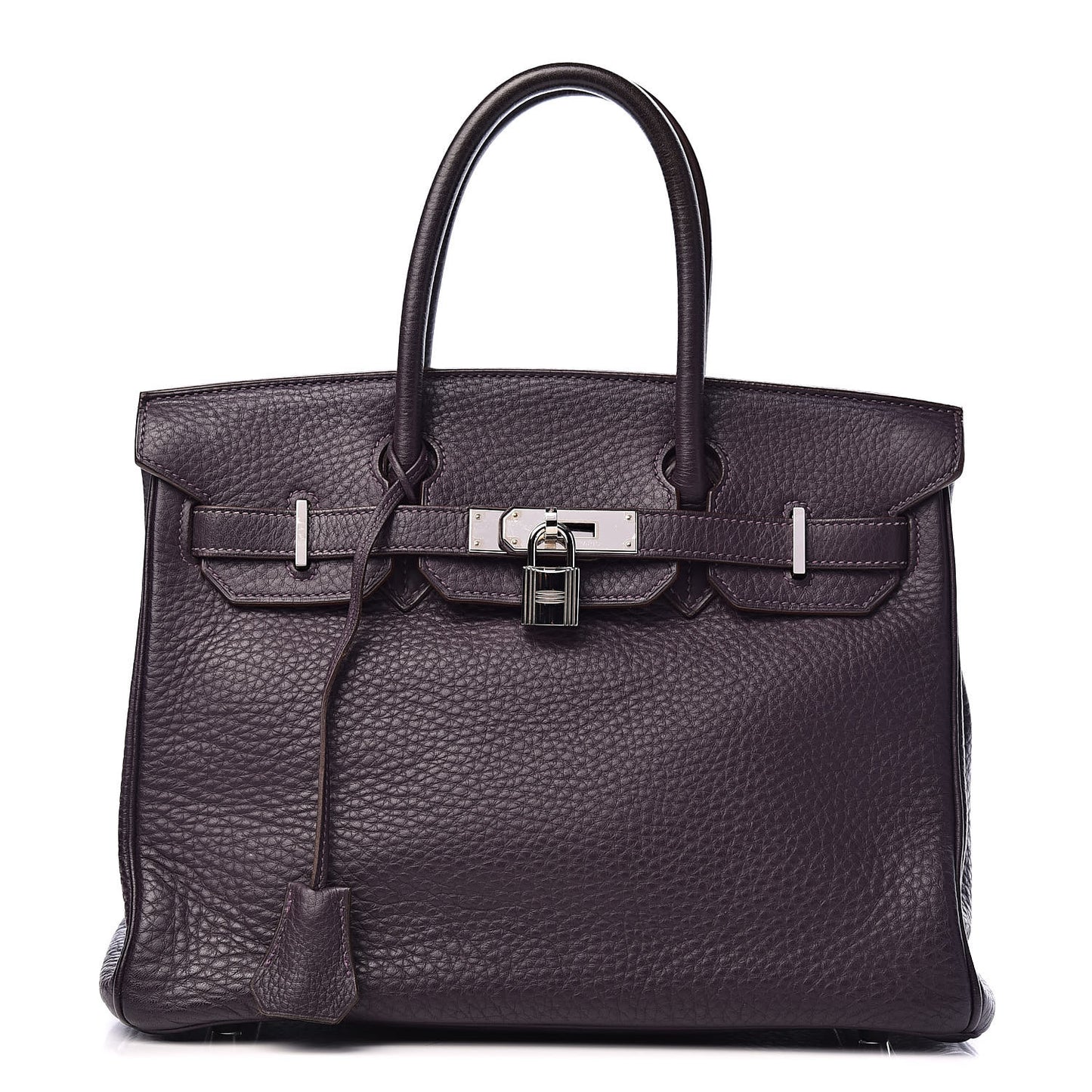 Taurillon Clemence Birkin 30 Raisin