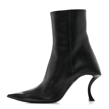 Balenciaga Calfskin Hourglass Bootie 38 Black 1 of 11