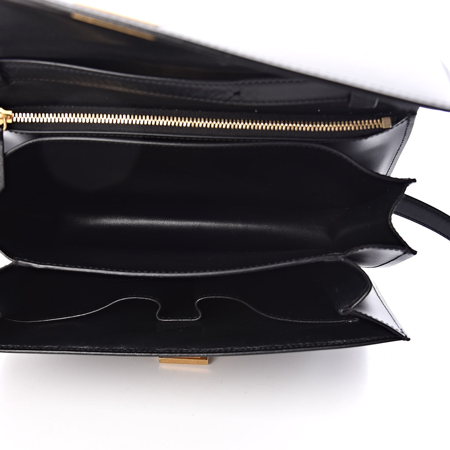 Celine Box Calfskin Medium Classic Box Flap Bag Black 5 of 13