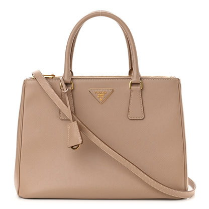 Prada Saffiano Lux Large Galleria Double Zip Tote Cammeo 1 of 10
