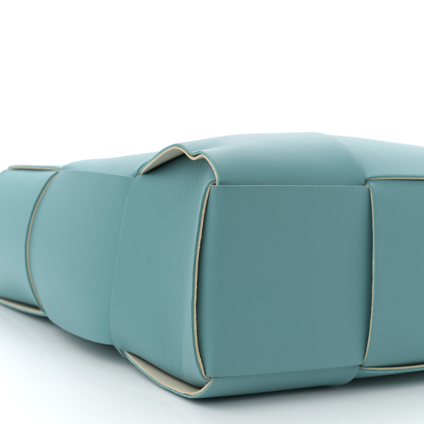 Nappa Maxi Intrecciato Large Arco Tote Linoleum