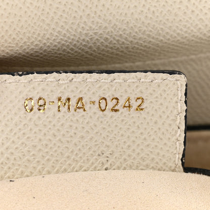 Christian Dior Grained Calfskin Saddle Bag White 7 of 13