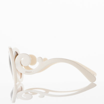 Prada Baroque Sunglasses SPR 27N White 3 of 7
