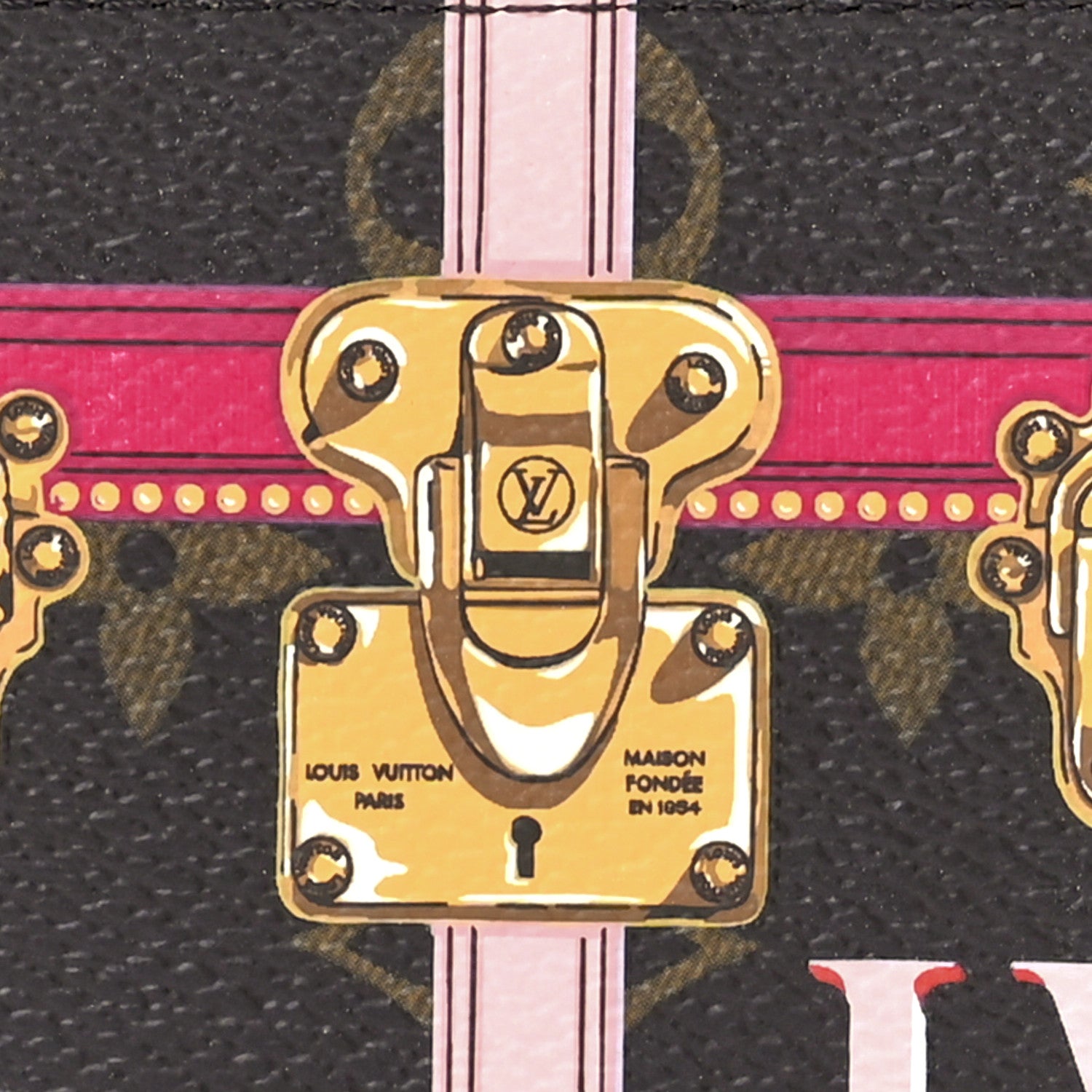 Louis Vuitton Monogram Summer Trunks Zippy Coin Purse 8 of 12