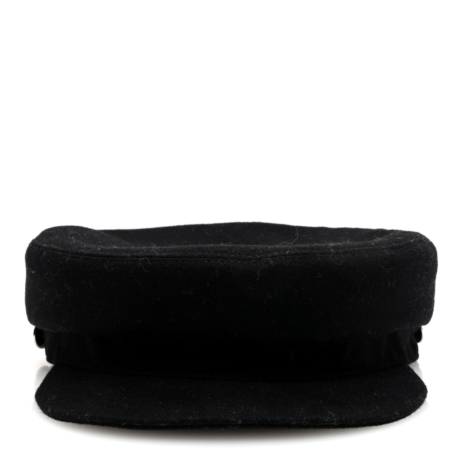 Hermes Cashmere Womens Deauville Cap 58 Black 3 of 8