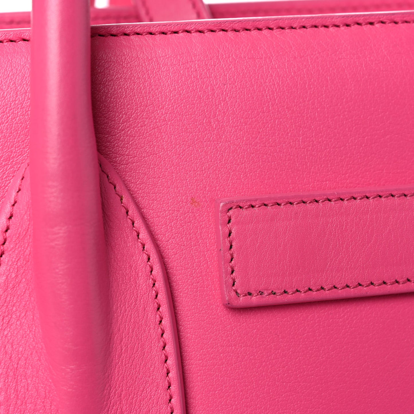 Calfskin Small Sac De Jour Lipstick Fuchsia