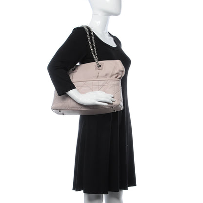 Christian Dior Lambskin Cannage Dior So Dior Tote Pink 2 of 13