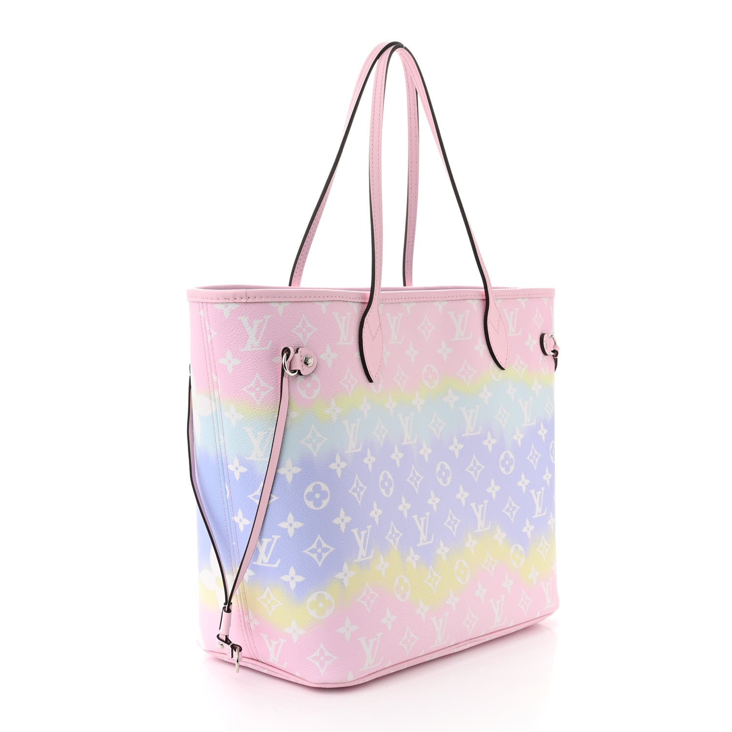Louis Vuitton Monogram Escale Neverfull MM Pastel 3 of 11