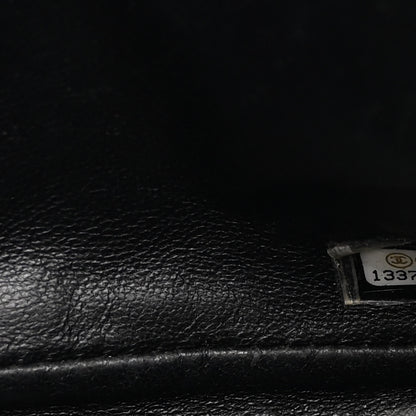 Chanel Patent Chevron Quilted Medium Single Flap Black 7 of 12