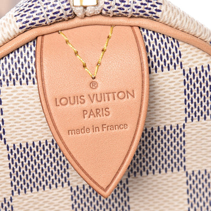 Louis Vuitton Damier Azur Speedy 30 7 of 11
