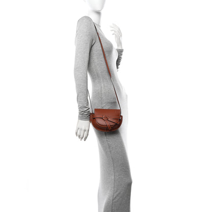 Loewe Calfskin Mini Gate Crossbody Bag Rust 2 of 11