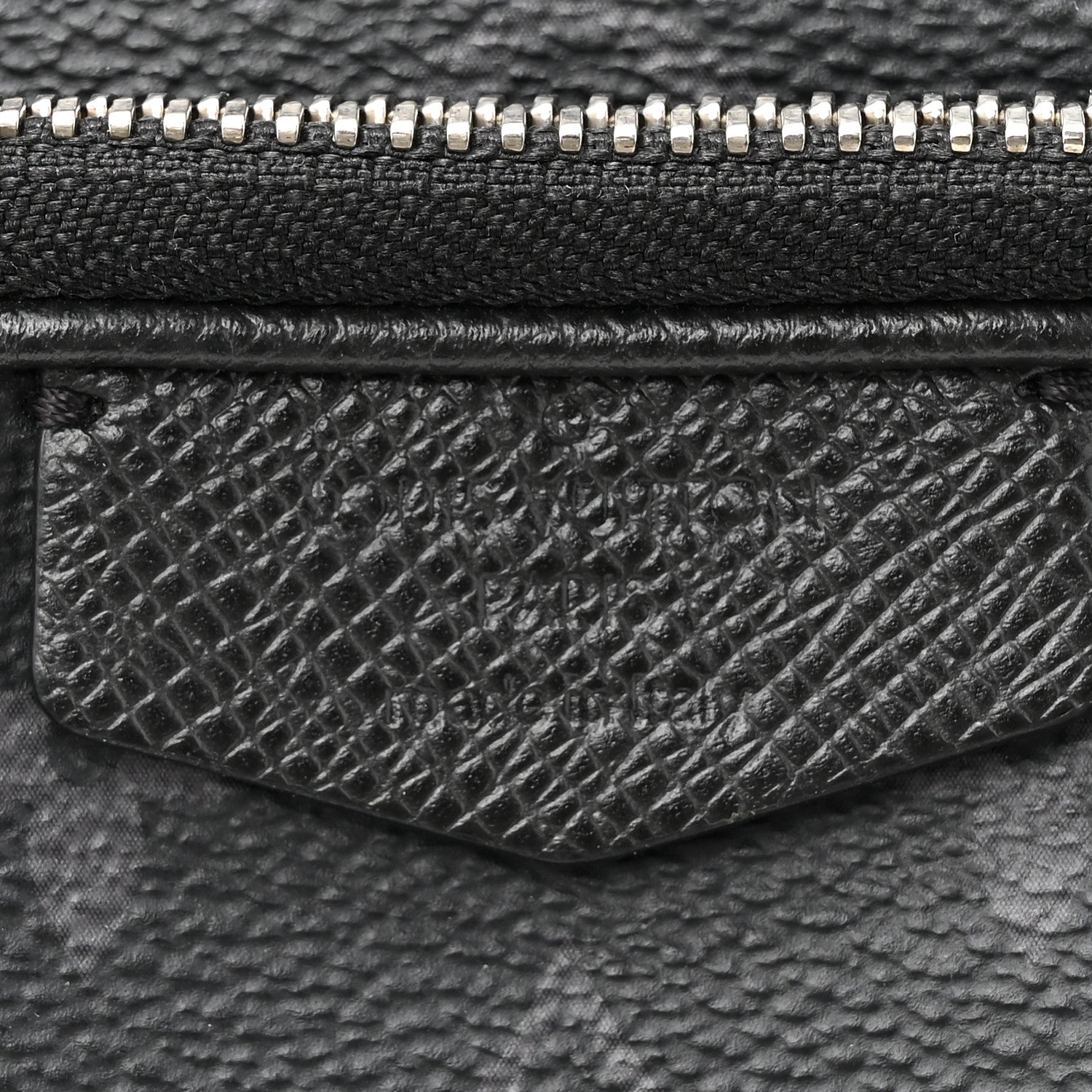 Louis Vuitton Monogram Eclipse Taigarama Outdoor Pouch Black 6 of 9