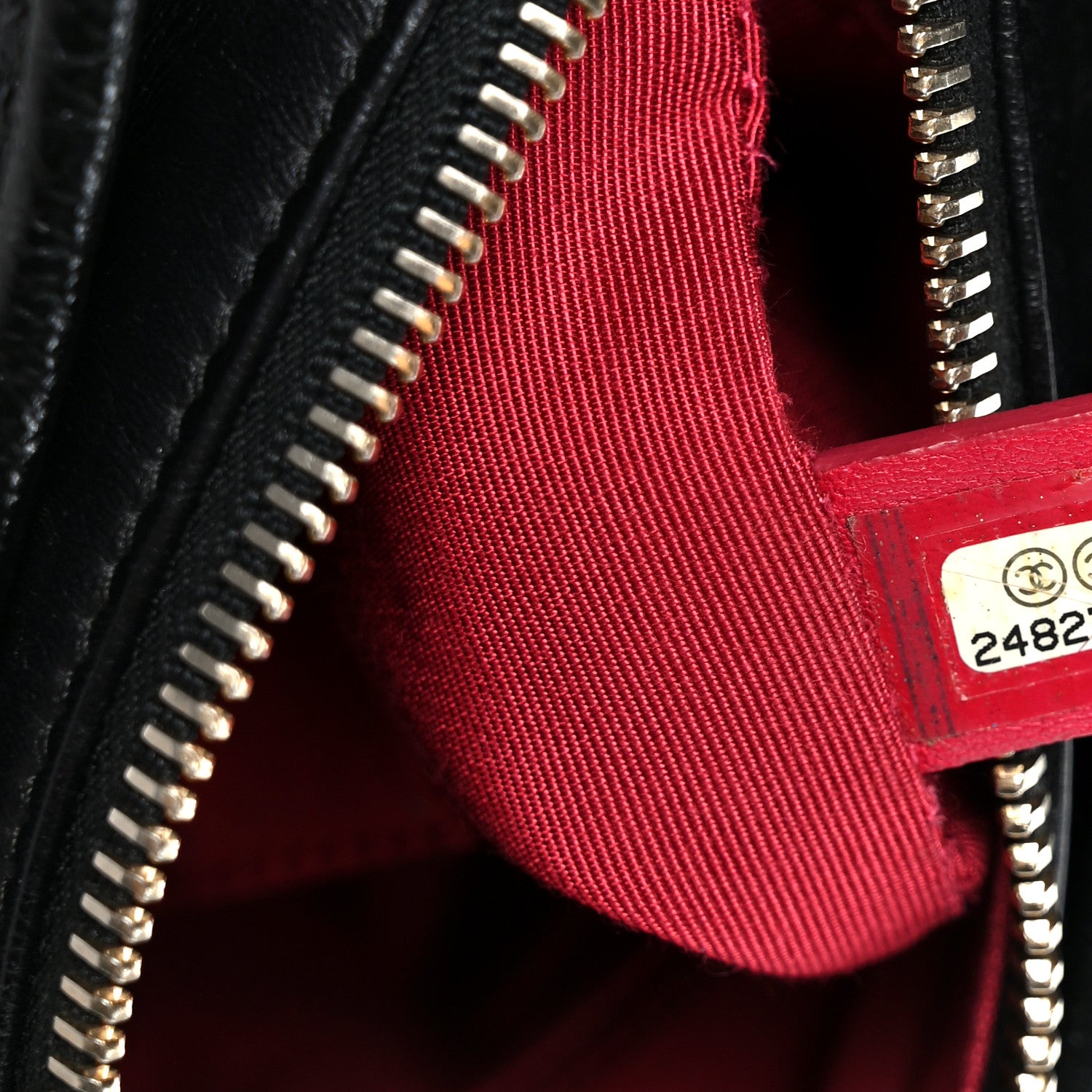 Chanel Aged Calfskin Quilted Small Gabrielle Hobo Black 7 of 10
