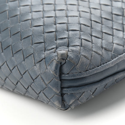 Bottega Veneta Nappa Intrecciato Pillow Crossbody Messenger Baltic Blue 8 of 8