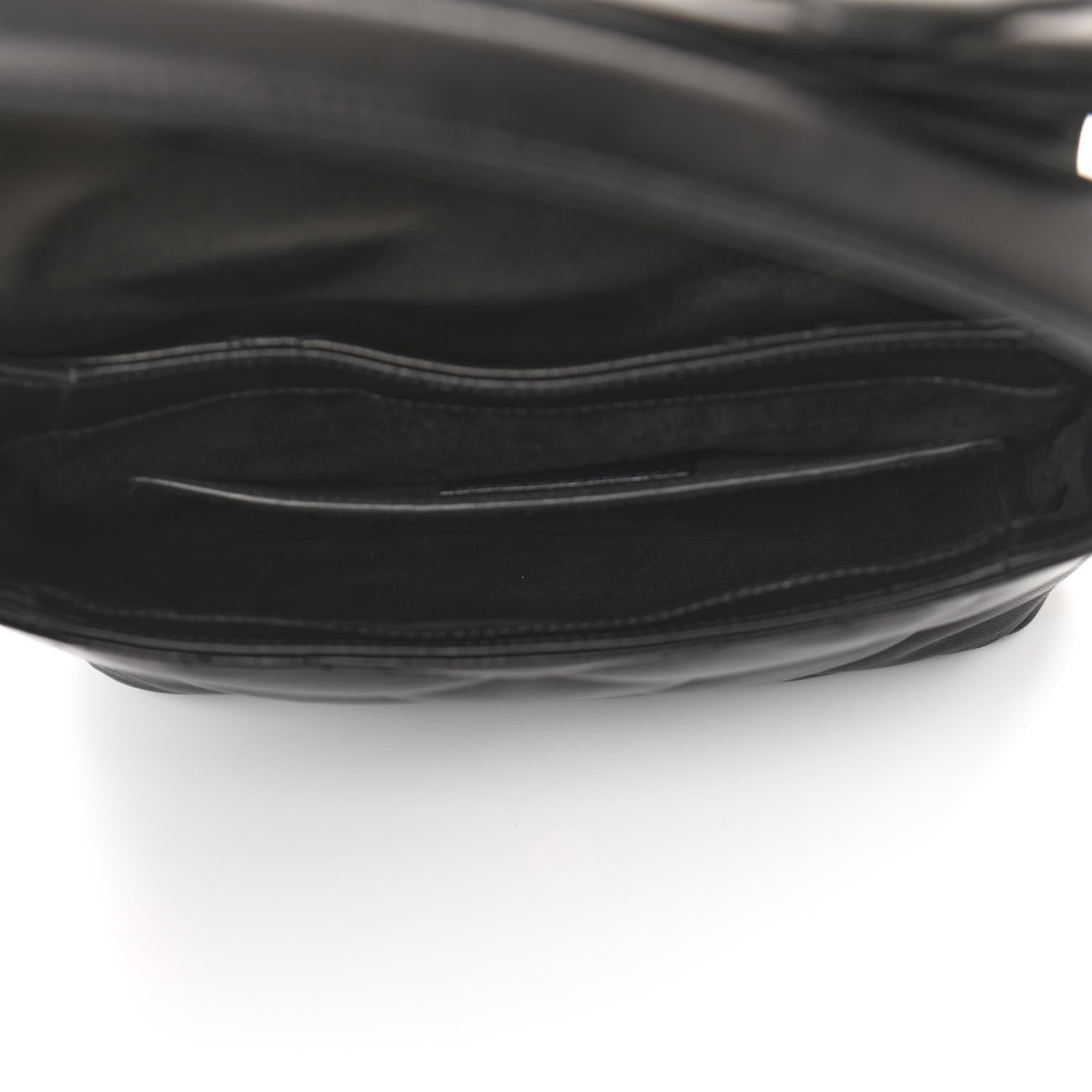 Saint Laurent Lambskin Quilted Le 57 Diamond Shoulder Bag Black 5 of 10