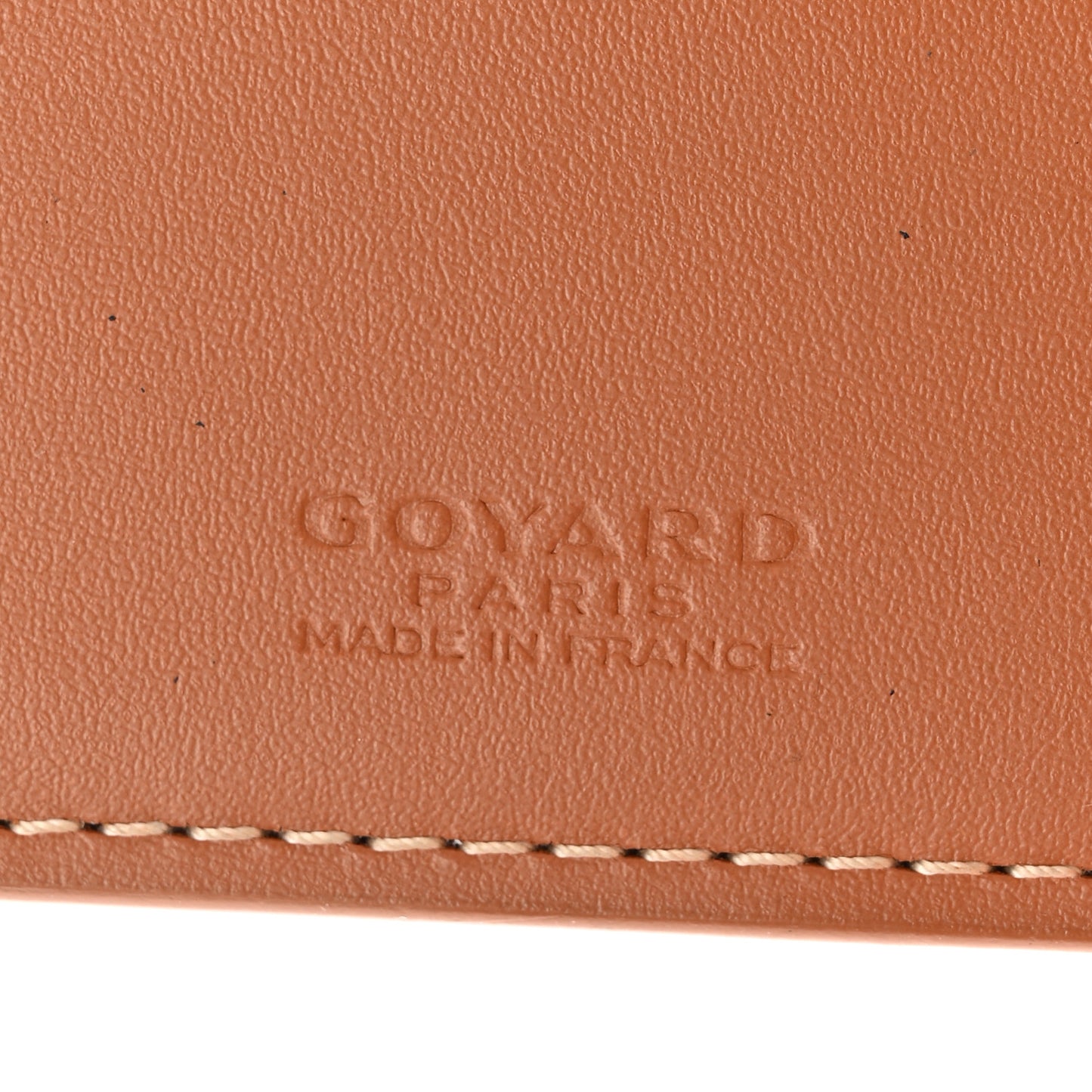 Goyardine Bi-Fold Victoire PM Black Gold