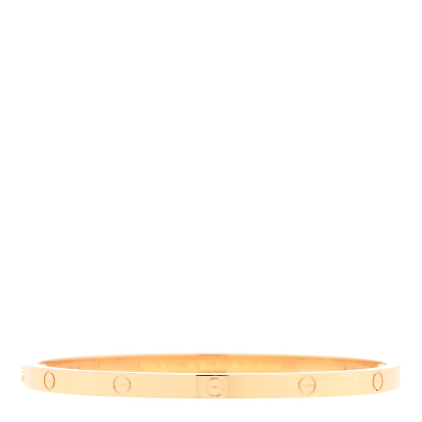 18K Yellow Gold Small LOVE Bracelet 16