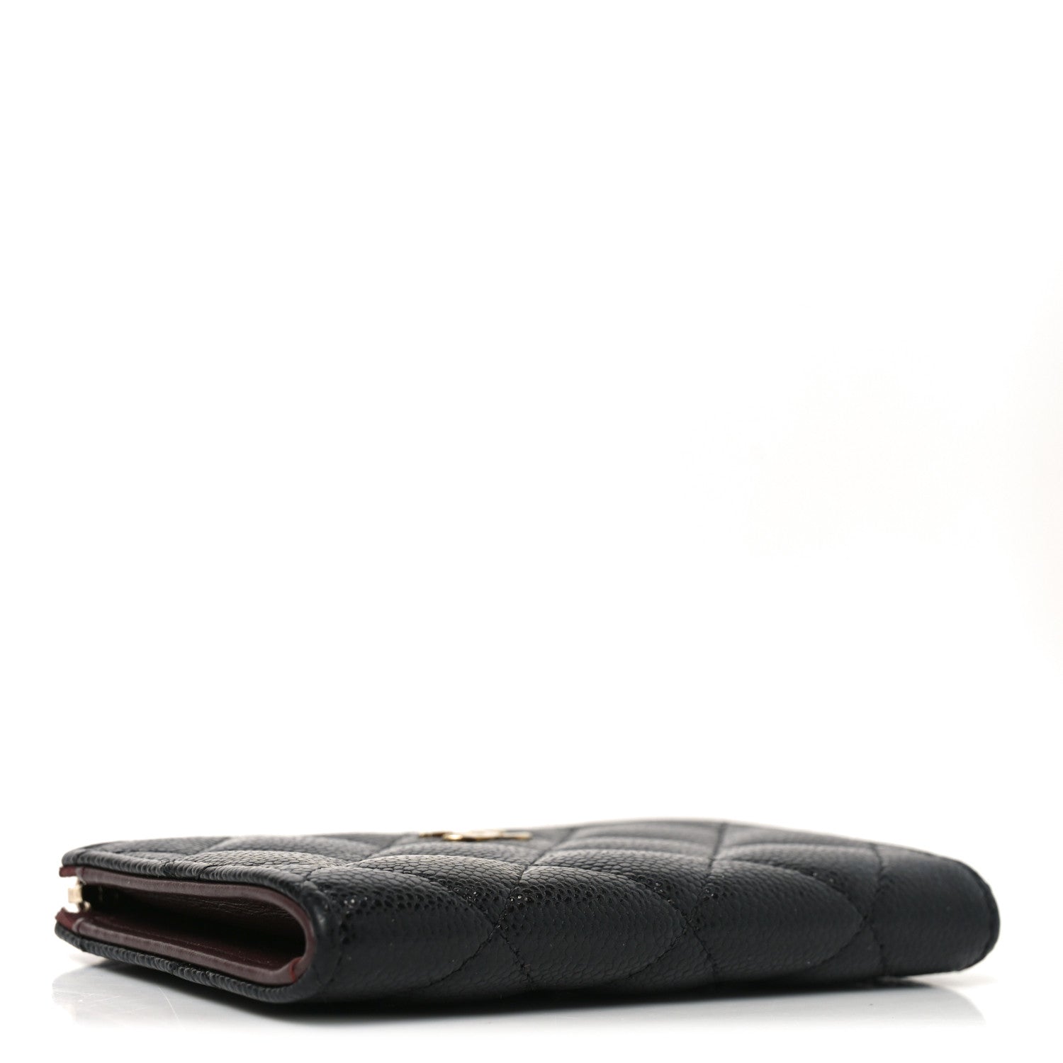 Chanel Caviar Quilted Zipped Key Holder Case Black 4 of 7