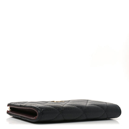 Chanel Caviar Quilted Zipped Key Holder Case Black 4 of 7