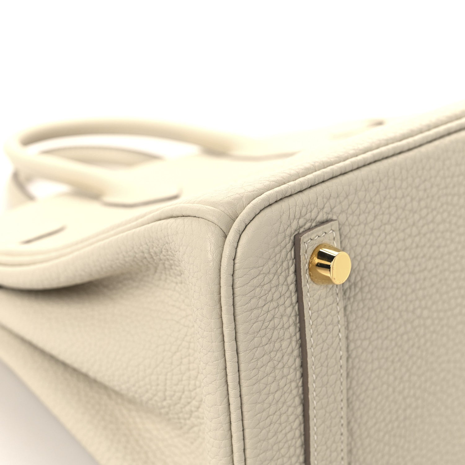 Hermes Togo Birkin 25 Craie 11 of 13