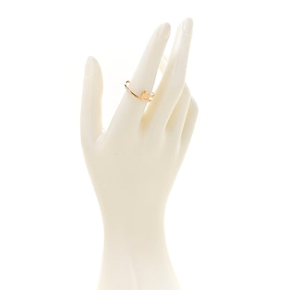 Cartier 18K Yellow Gold Small Juste Un Clou Ring 56 7.5 2 of 6