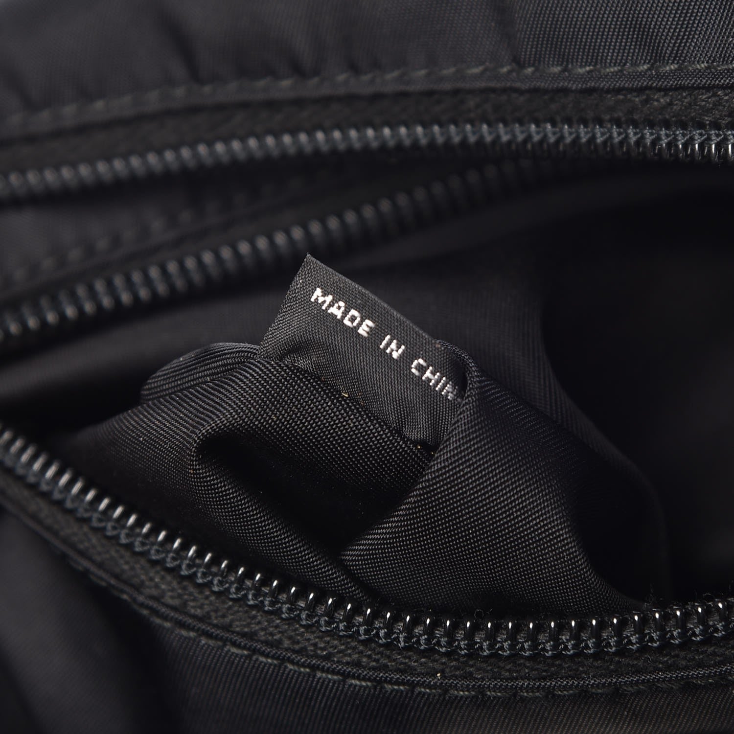 Prada Tessuto Nylon Belt Bag Black 7 of 13