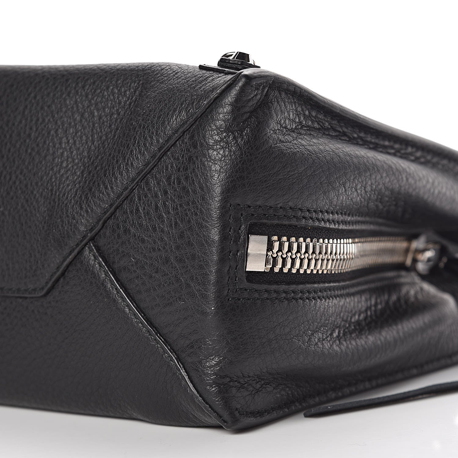Balenciaga Veau Papier A6 Zip Around Tote Black 9 of 10