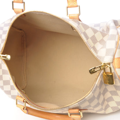 Louis Vuitton Damier Azur Speedy Bandouliere 35 5 of 13