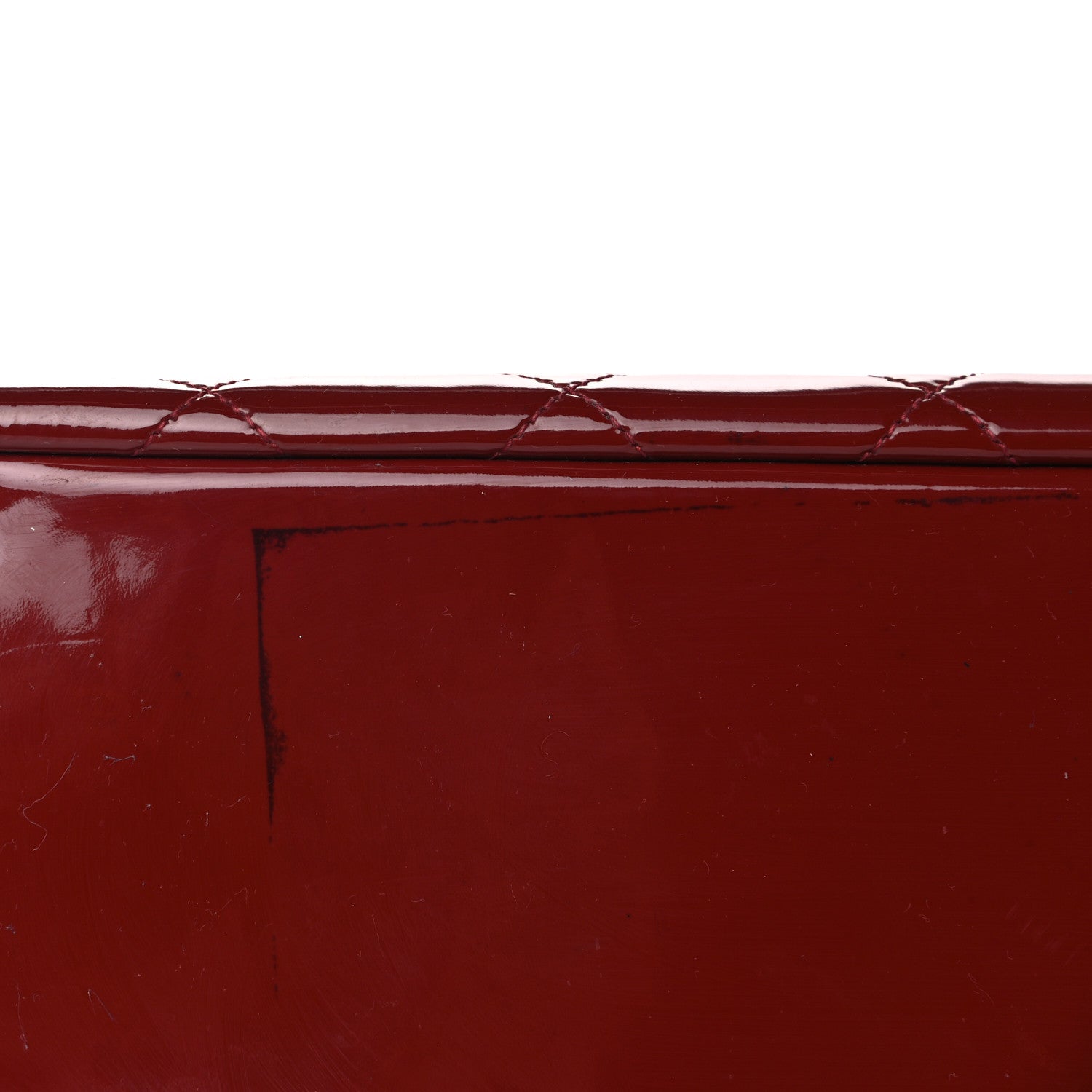 Chanel Patent Quilted Timeless CC Soft Tote Red 12 of 21
