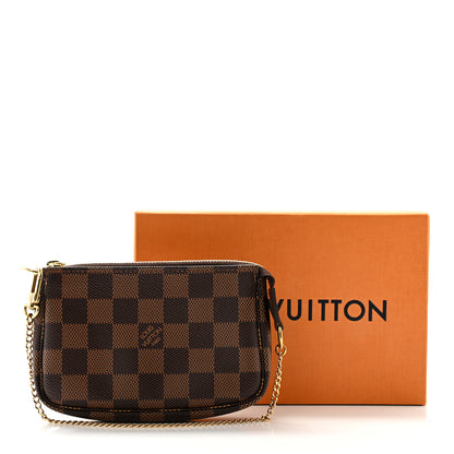 Louis Vuitton Damier Ebene Mini Pochette Accessories 8 of 8