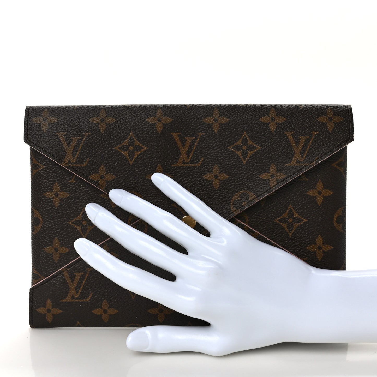 Monogram Large Kirigami Pochette Insert Rose Ballerine