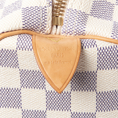 Louis Vuitton Damier Azur Keepall 50 7 of 9
