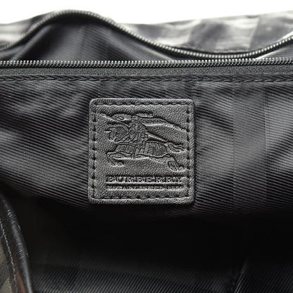 Burberry Nylon Smoked Check Messenger Bag 6 of 17
