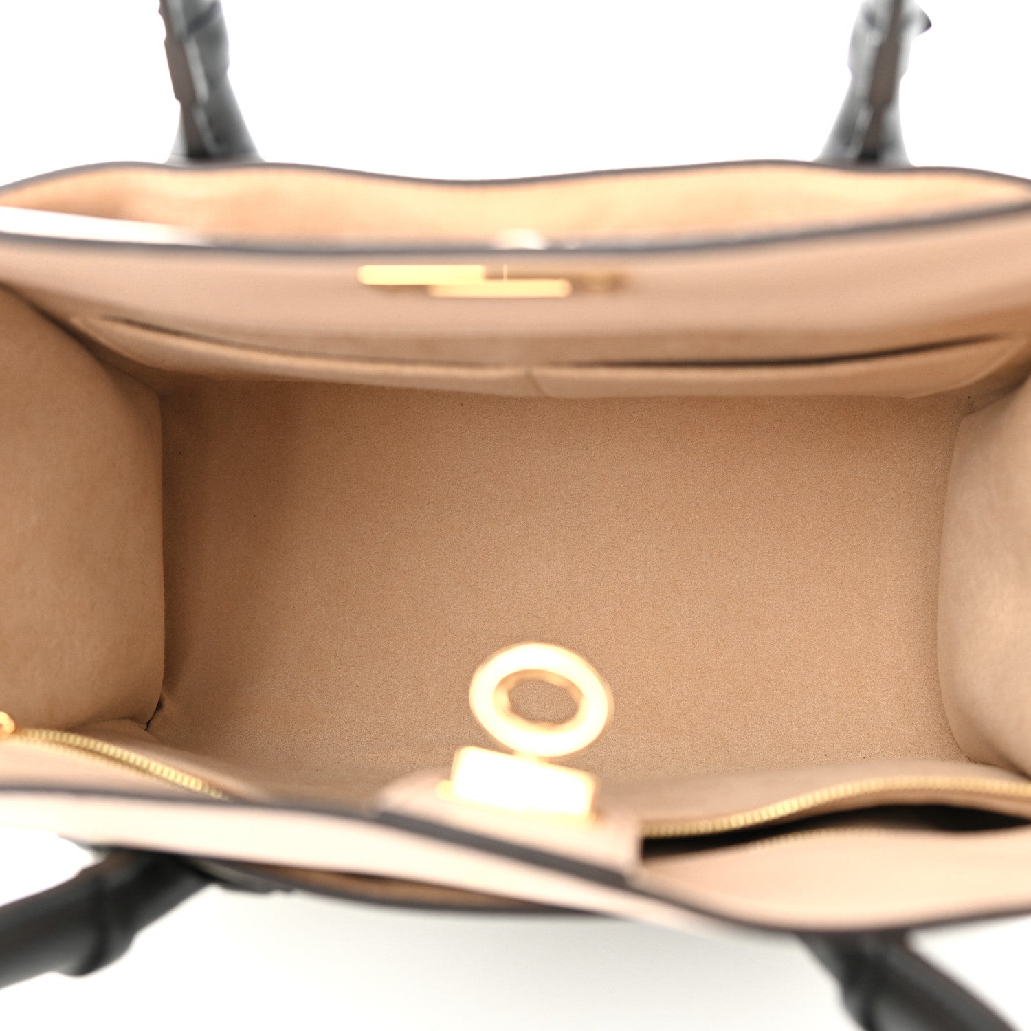 Louis Vuitton Calfskin Monogram On My Side MM Laurier Green Toffee Latte Beige 5 of 10
