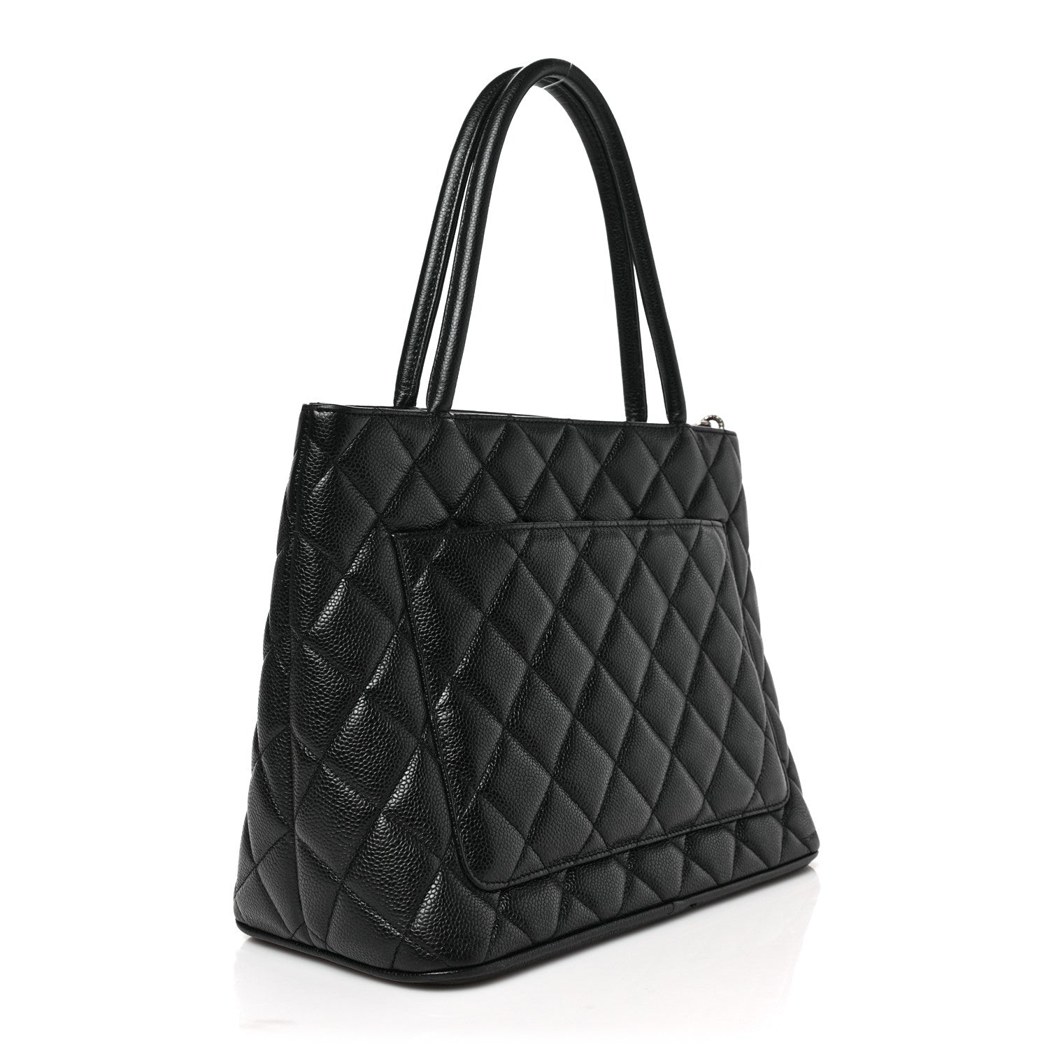 Chanel Caviar Quilted Medallion Tote Black 3 of 8