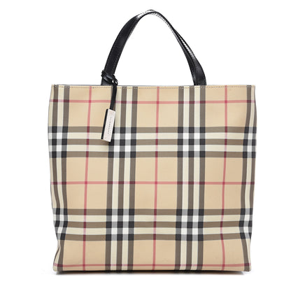 Burberry House Check Medium Tote Black 1 of 11