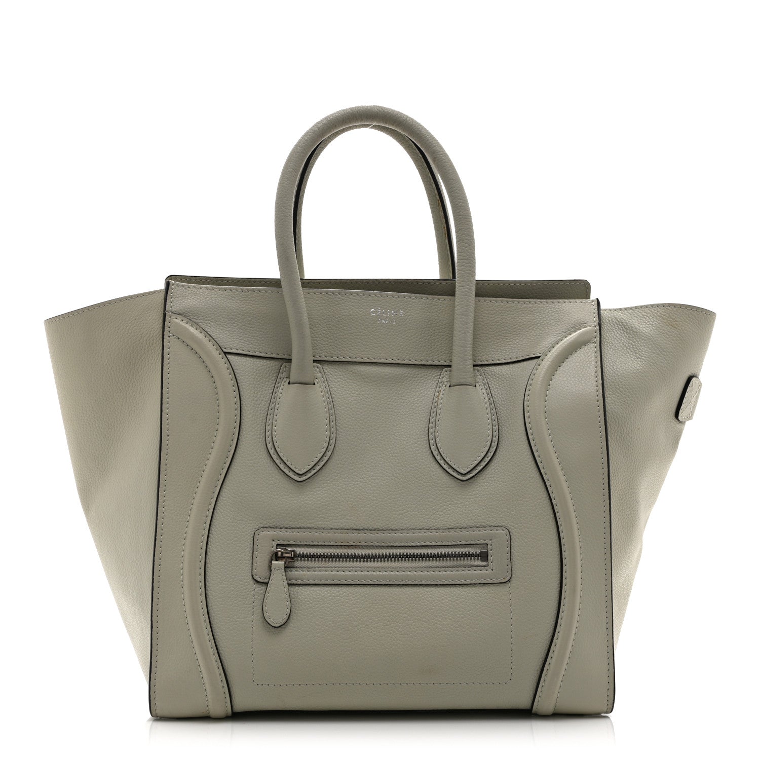 Celine Pebbled Calfskin Mini Luggage Dune 1 of 11