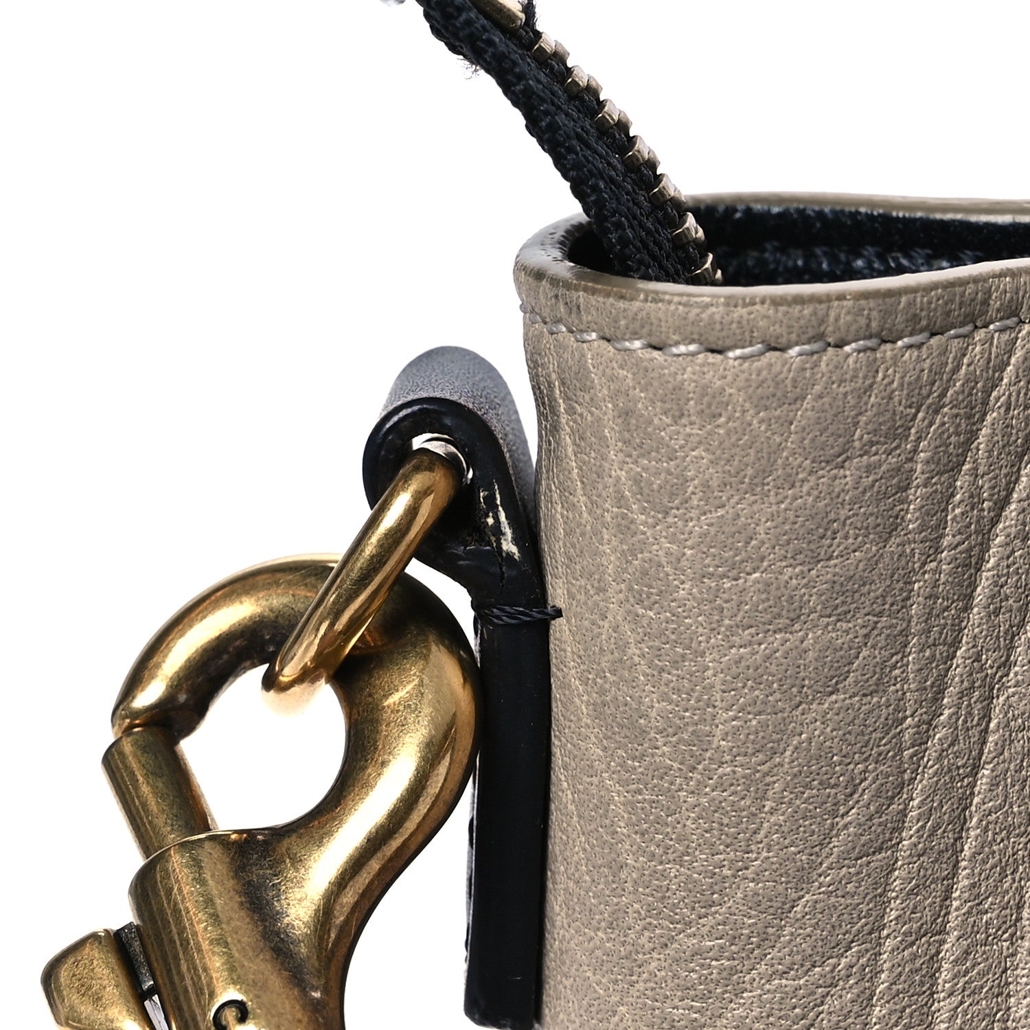 Celine Smooth Calfskin Bullhide Nano Tri-Color Luggage Indigo 12 of 14