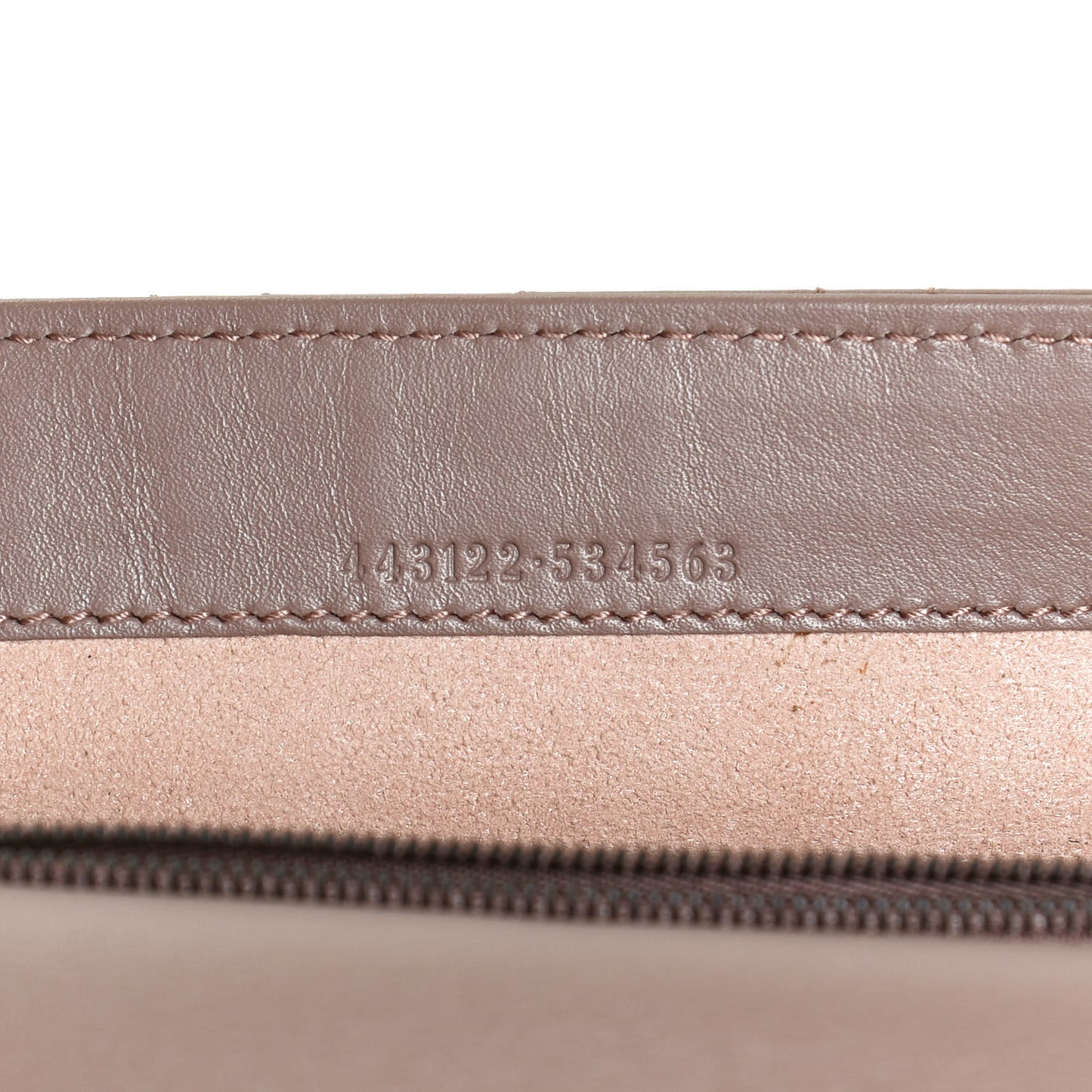 Calfskin Matelasse Mini Pearly GG Marmont Chain Wallet Porcelain Rose