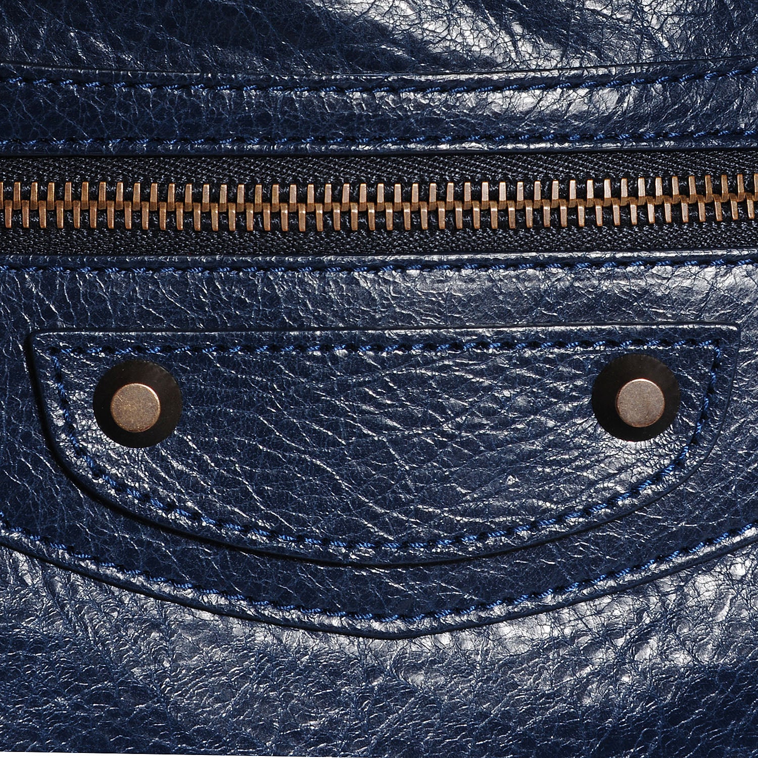 Balenciaga Agneau Classic Hardware City Bleu Obscur 9 of 12