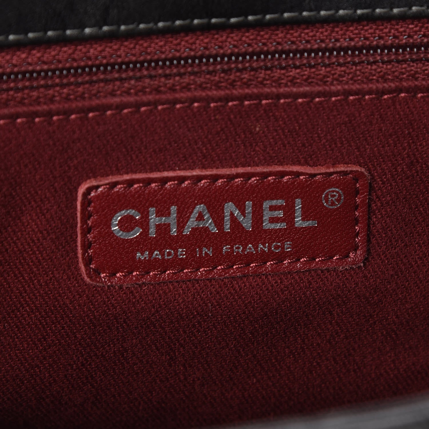 Chanel Metallic Aged Calfskin Quilted Large Pondichery Flap Dark Grey 9 of 10