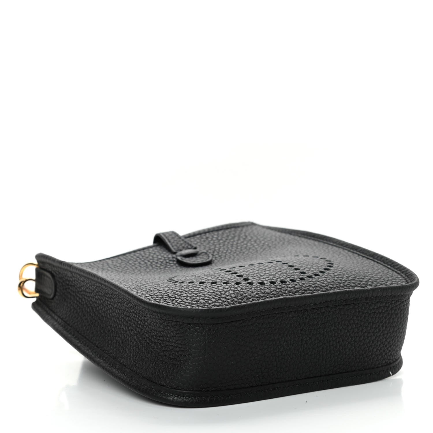 Hermes Taurillon Clemence Evelyne TPM Black 3 of 4